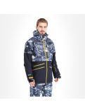 Miniatuur Picture, Stone Jkt ski-jas heren print Blauw