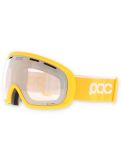 Miniatuur POC, Fovea skibril unisex Sulphite Yellow / Partly Sunny Ivory geel, grijs 