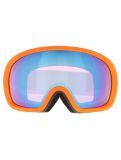 Miniatuur POC, Fovea skibril unisex Zink Orange / Partly Sunny Blue blauw, oranje 