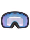 Miniatuur POC, Fovea Photochromic skibril unisex Uranium Black / Photochromic / Light Pink-Sky Blue blauw, roze, zwart 