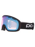 Miniatuur POC, Fovea Photochromic skibril unisex Uranium Black / Photochromic / Light Pink-Sky Blue blauw, roze, zwart 