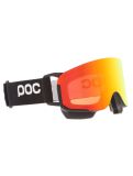 Miniatuur POC, Nexal Mid skibril unisex Uranium Black / Partly Sunny Orange oranje, zwart 