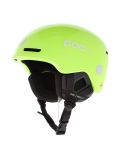 Miniatuur POC, POCito Obex MIPS skihelm kinderen Fluorescent Yellow / Green geel, groen 