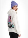 Miniatuur Poederbaas, Arty Hoody trui dames Off White wit 