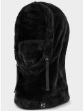 Miniatuur Poederbaas, Fluffy Balaclava skimasker unisex Black zwart 