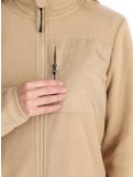 Miniatuur Poederbaas, Four Seasons Fleece vest dames Sand beige 