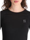 Miniatuur Poederbaas, Lightweight Baselayer thermoshirt dames Black zwart 