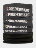 Miniatuur Poederbaas, Neck Warmer sjaal unisex Black zwart 