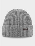 Miniatuur Poederbaas, Royal Rib Beanie muts unisex Grey grijs 