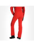 Miniatuur Poivre Blanc, Stretch Ski Overall ski overall dames leopard scarlet rood 