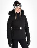 Miniatuur Poivre Blanc, Traditional 24PBH0801/WO ski-jas dames Black zwart 