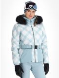 Miniatuur Poivre Blanc, Traditional 24PBH1003/WO/C ski-jas dames Cross Aloe Blue blauw, wit 