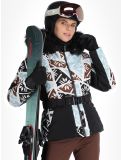 Miniatuur Poivre Blanc, Traditional 24PBH1003/WO/P ski-jas dames Print Black wit, zwart 