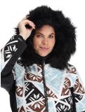 Miniatuur Poivre Blanc, Traditional 24PBH1003/WO/P ski-jas dames Print Black wit, zwart 