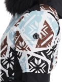 Miniatuur Poivre Blanc, Traditional 24PBH1003/WO/P ski-jas dames Print Black wit, zwart 