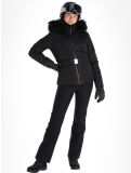 Miniatuur Poivre Blanc, Traditional Line W23-1003-WO/E ski-jas dames Embossed Black zwart 