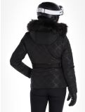 Miniatuur Poivre Blanc, Traditional Line W23-1003-WO/E ski-jas dames Embossed Black zwart 