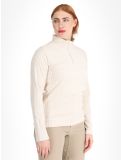 Miniatuur Protest, PRTGAIL 1/4 zip skipully dames Kitoff White wit 