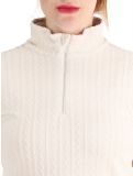 Miniatuur Protest, PRTGAIL 1/4 zip skipully dames Kitoff White wit 