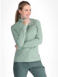 Miniatuur Protest, PRTLUNAR 1/4 zip skipully dames Green Baygreen groen 