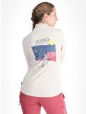 Miniatuur Protest, PRTLUNAR 1/4 zip skipully dames Kitoff White wit 