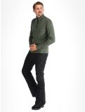 Miniatuur Protest, REWILL 1/4 zip top skipully heren Thyme groen 