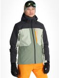 Miniatuur Quiksilver, Dawson ski-jas heren Sea Spray groen, zwart 