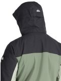 Miniatuur Quiksilver, Dawson ski-jas heren Sea Spray groen, zwart 