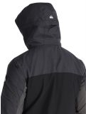 Miniatuur Quiksilver, Dawson ski-jas heren True Black grijs, zwart 