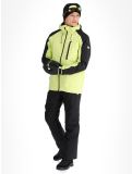 Miniatuur Quiksilver, Mission Block ski-jas heren Celery Green groen, zwart 