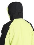 Miniatuur Quiksilver, Mission Block ski-jas heren Celery Green groen, zwart 