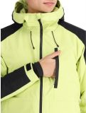 Miniatuur Quiksilver, Mission Block ski-jas heren Celery Green groen, zwart 