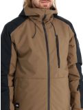 Miniatuur Quiksilver, Mission Block ski-jas heren Cub bruin, zwart 