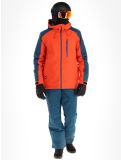 Miniatuur Quiksilver, Mission Block ski-jas heren Grenadine rood, zwart 