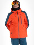 Miniatuur Quiksilver, Mission Block ski-jas heren Grenadine rood, zwart 