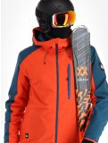 Miniatuur Quiksilver, Mission Block ski-jas heren Grenadine rood, zwart 