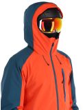 Miniatuur Quiksilver, Mission Block ski-jas heren Grenadine rood, zwart 