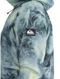 Miniatuur Quiksilver, Mission Printed ski-jas heren Space Stone Celery Green groen 