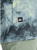 Miniatuur Quiksilver, Mission Printed ski-jas heren Space Stone Celery Green groen 