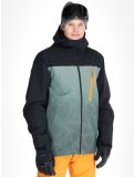 Miniatuur Quiksilver, Morton ski-jas heren Gradient Iced Sea Spray groen, zwart 