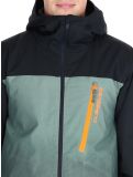 Miniatuur Quiksilver, Morton ski-jas heren Gradient Iced Sea Spray groen, zwart 