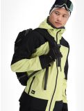 Miniatuur Quiksilver, Ultralight 20K ski-jas heren Celery Green groen, zwart 