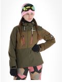 Miniatuur Rehall, Caro-R ski-jas dames Olive groen 