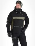 Miniatuur Rehall, Dennis-R winter anorak heren Black groen, zwart 