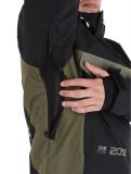 Miniatuur Rehall, Dennis-R winter anorak heren Black groen, zwart 