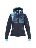 Miniatuur Rehall, Emmy-R-Jr ski-jas kinderen graphic aqua Blauw