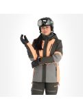 Miniatuur Rehall, Evy-R ski-jas dames gunmetal grijs 