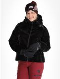 Miniatuur Rehall, Felix-R ski-jas dames Metallic Black zwart 