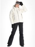 Miniatuur Rehall, Felix-R ski-jas dames Metallic White wit 