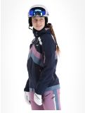 Miniatuur Rehall, June-R ski-jas dames Navy blauw, paars 